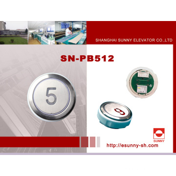 Красочные кнопка нажимаем Лифт для kone (СН-PB512)
